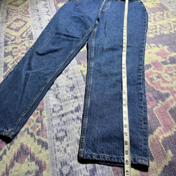 Everlane The Curvy 90's Cheeky Straight Blue Jeans Women's Size 30 Regular 30R - Picture 4 of 12